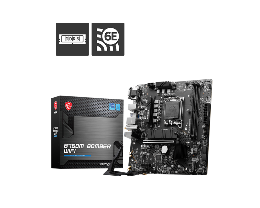 B760M BOMBER WIFI LGA1700