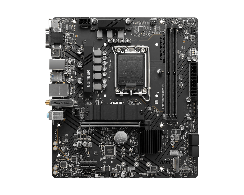 B760M BOMBER WIFI LGA1700