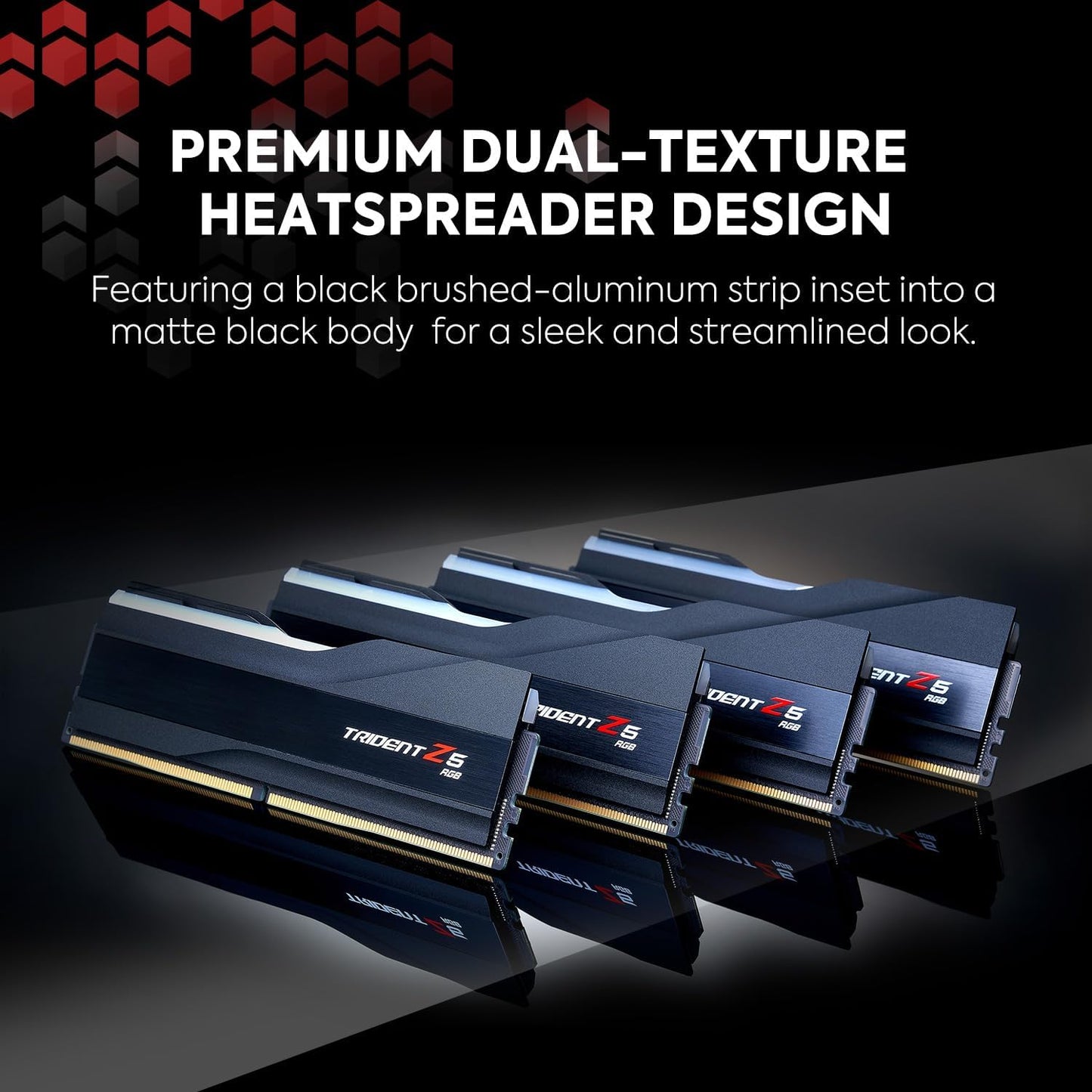 G-SKILL TRIDENT Z5 64GB(2x32GB) DDR5 6000MHz RGB GAMING MEMORY