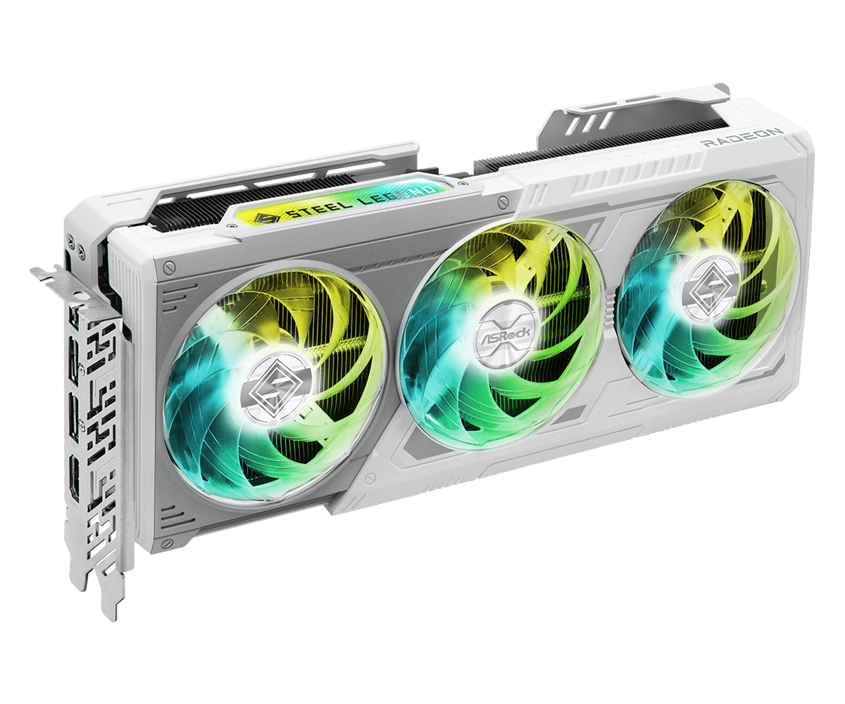 AMD Radeon™ RX 9070 XT Steel Legend 16GB
