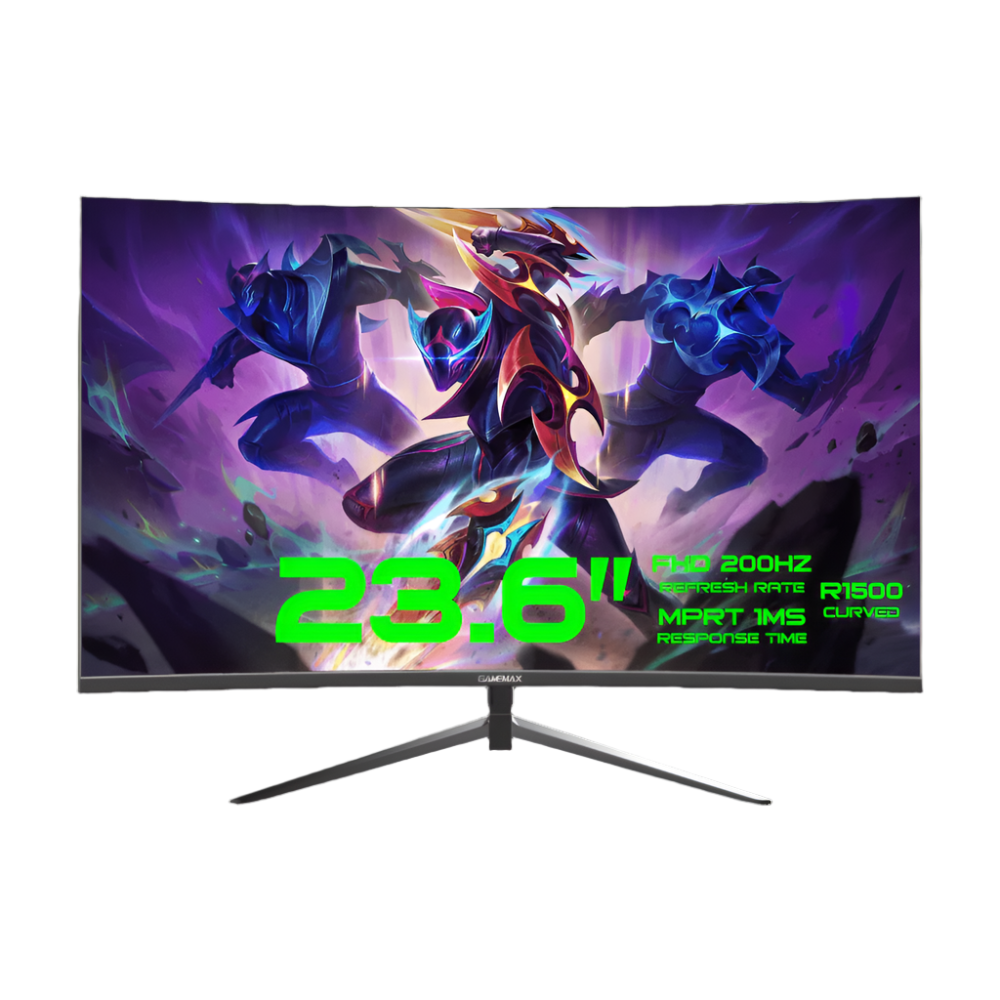 Gamemax Monitor GMX24C200 – 23.6” Curved 200Hz Gaming