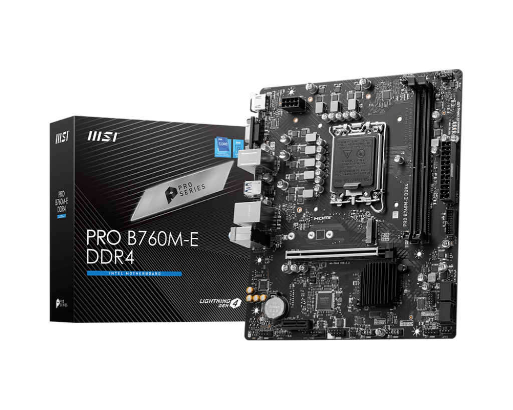 MSI PRO B760M-E DDR4 LGA1700