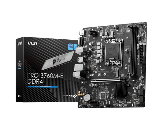 MSI PRO B760M-E DDR4 LGA1700
