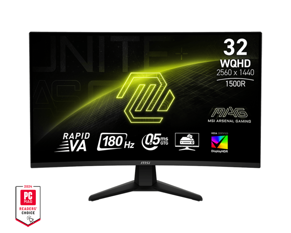 Monitor Curve Led MSI 32" MAG 32CQ6F