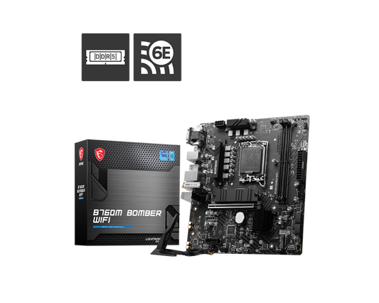 B760M BOMBER WIFI LGA1700
