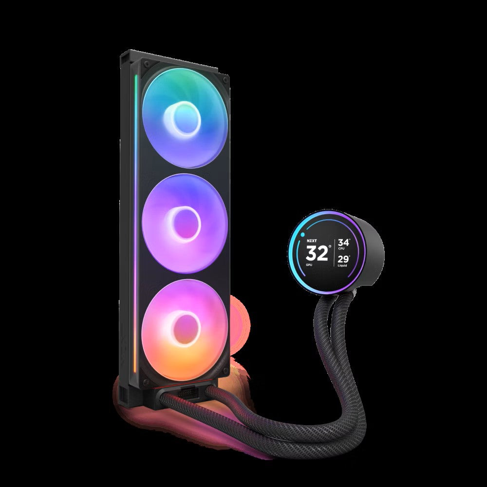 Cooling System NZXT Kraken Elite 360MM Black RGB Cooler
