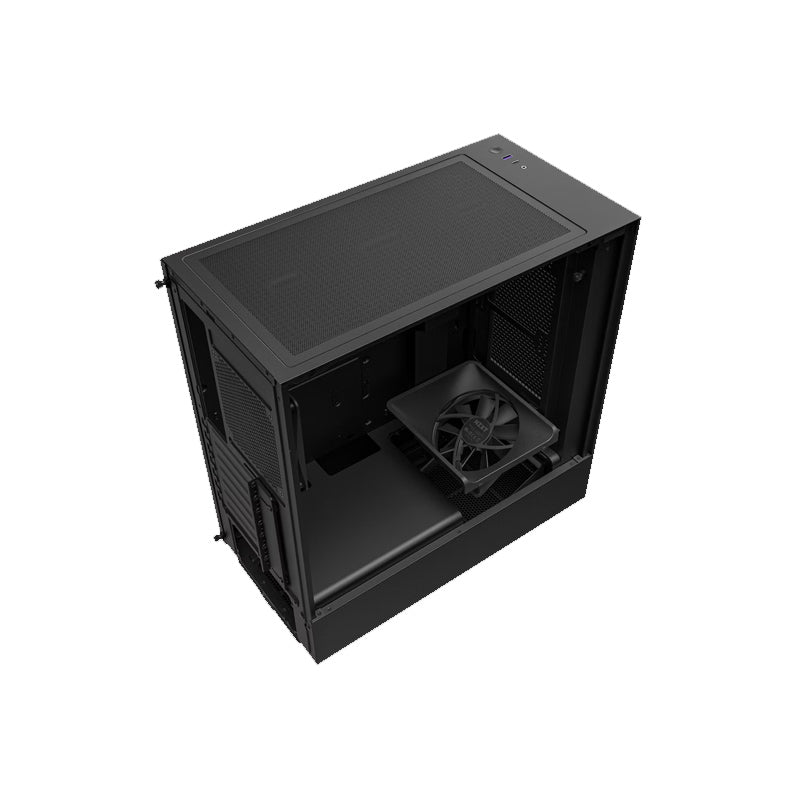 Casing H5 Flow Edition All Black/White Mid Tower Gaming
